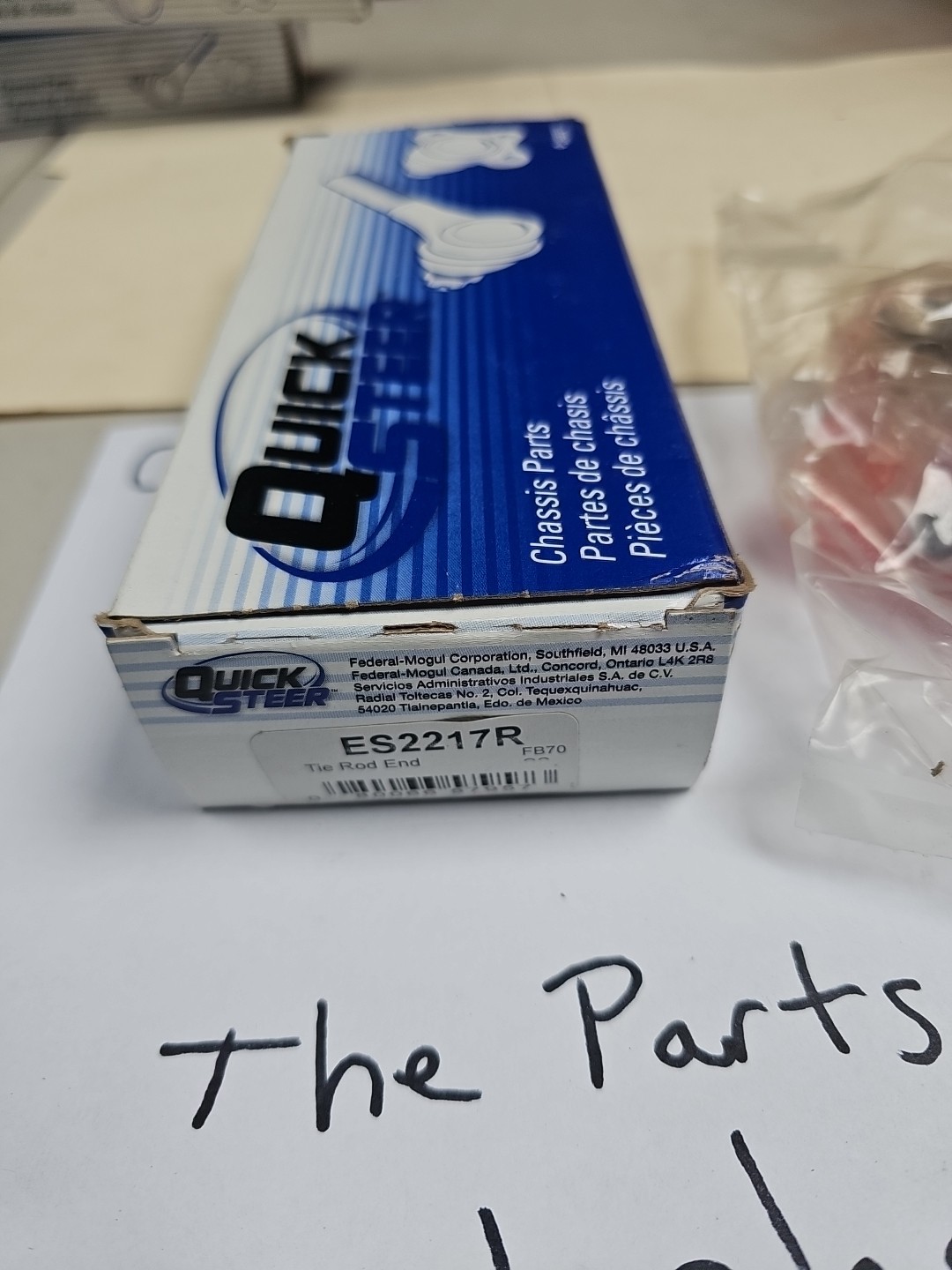 DriveWorks DW-ES2217R Steering Tie Rod End For 87-96 Chevrolet Corsica Beretta - Image 3