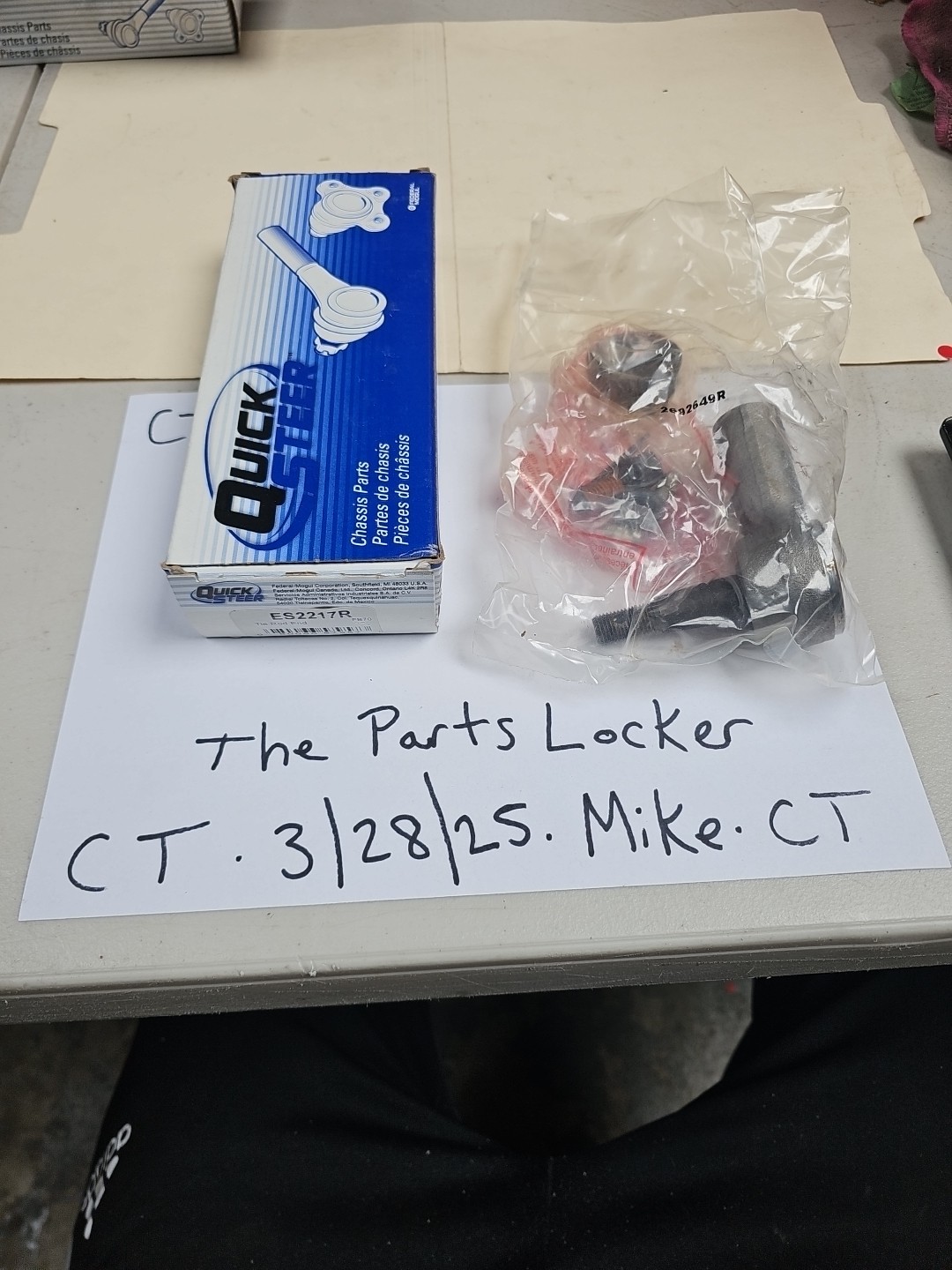 DriveWorks DW-ES2217R Steering Tie Rod End For 87-96 Chevrolet Corsica Beretta