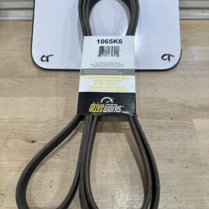 Driveworks 1065K6  Multi V Serpentine Belt 6 Rib (Duralast 6PK2705)