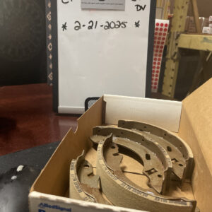 Drum Brake Shoe-Relined Bendix R500
