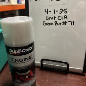 Dupli-Color Paint DE1615 Dupli-Color Engine Paint With Ceramic