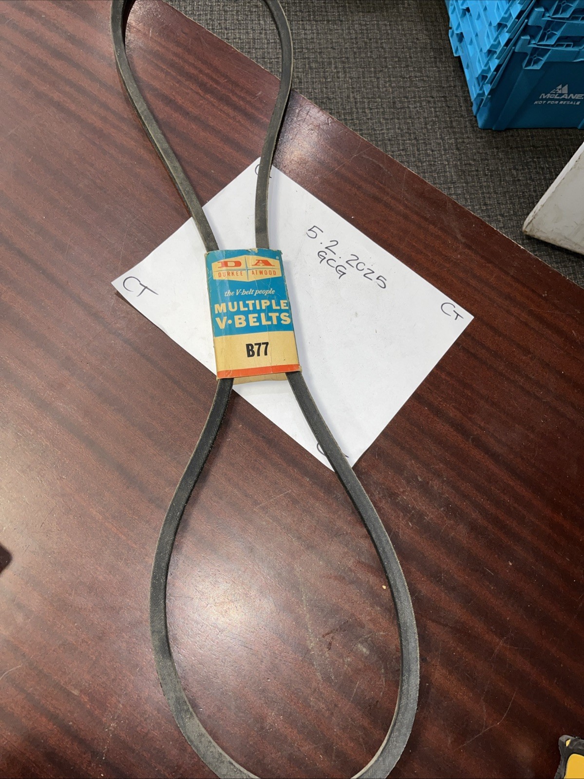 Durkee Atwood V Belt B77 - Image 3