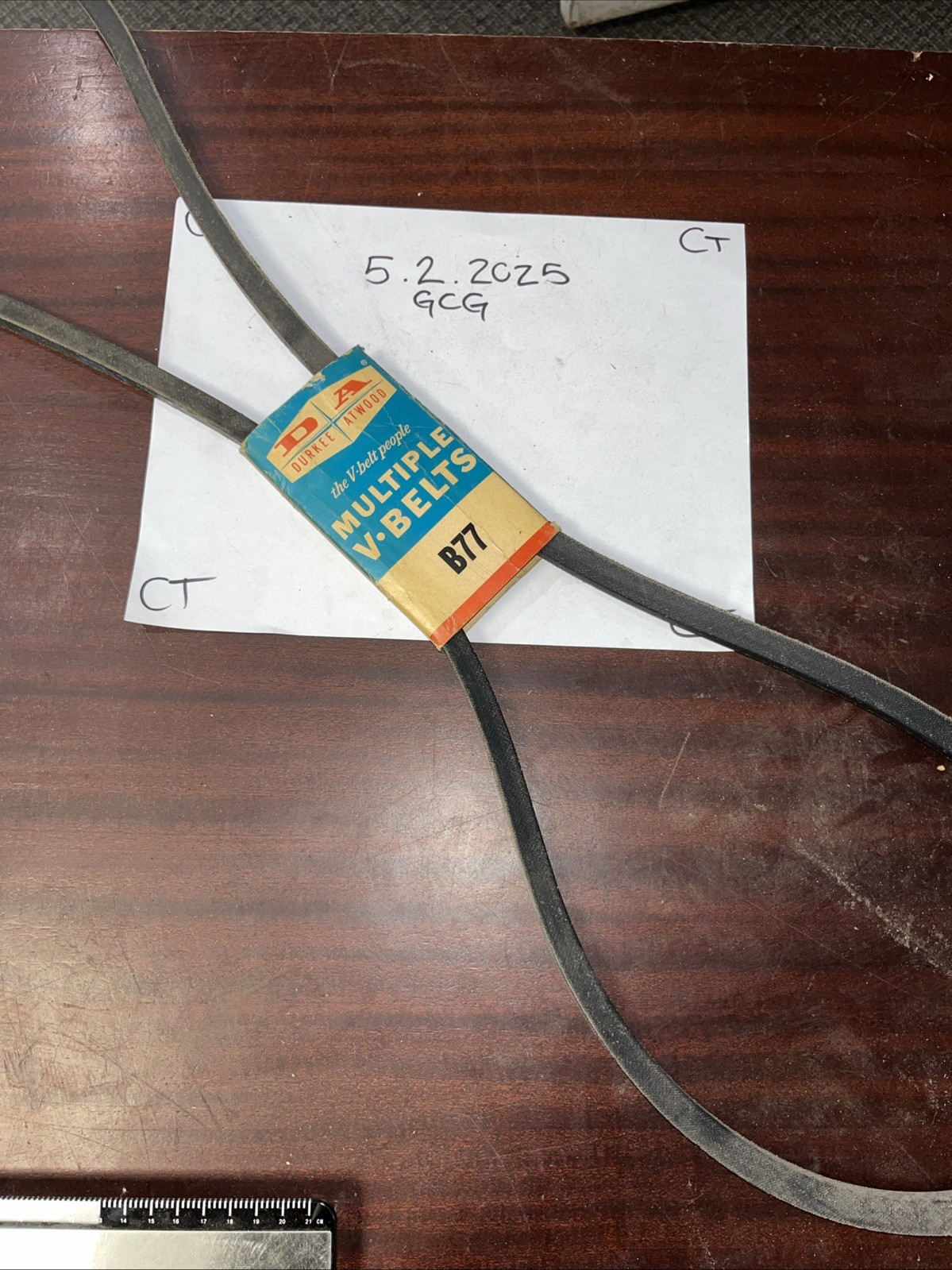 Durkee Atwood V Belt B77