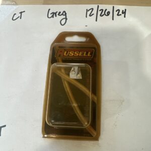 Edelbrock Russell 662050 Blue Anodized Aluminum 3/8" Allen Socket Pipe Plug