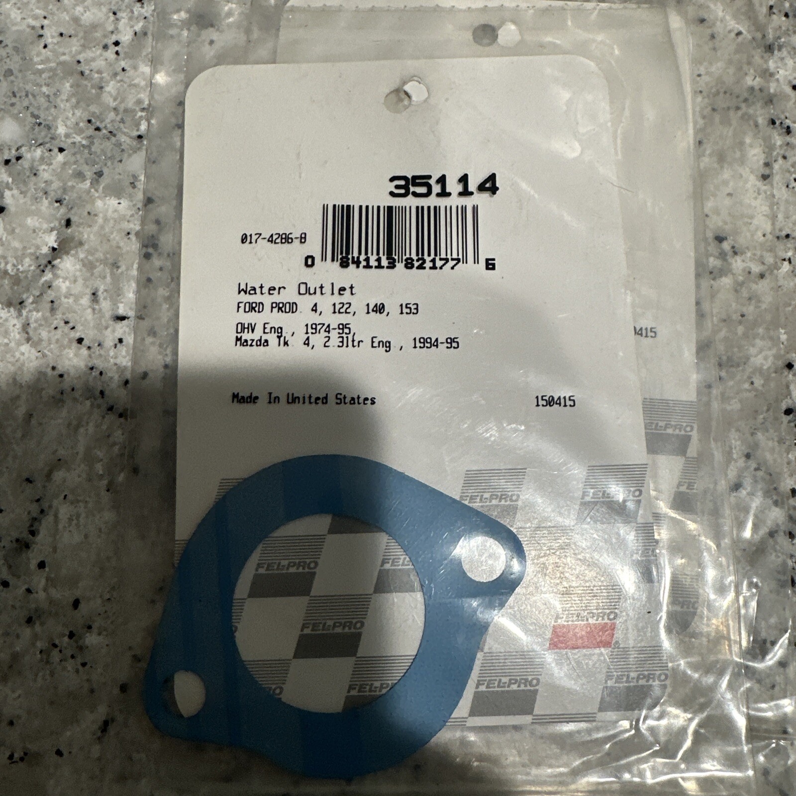 Engine Coolant Thermostat Housing Gasket Fel-Pro 35114