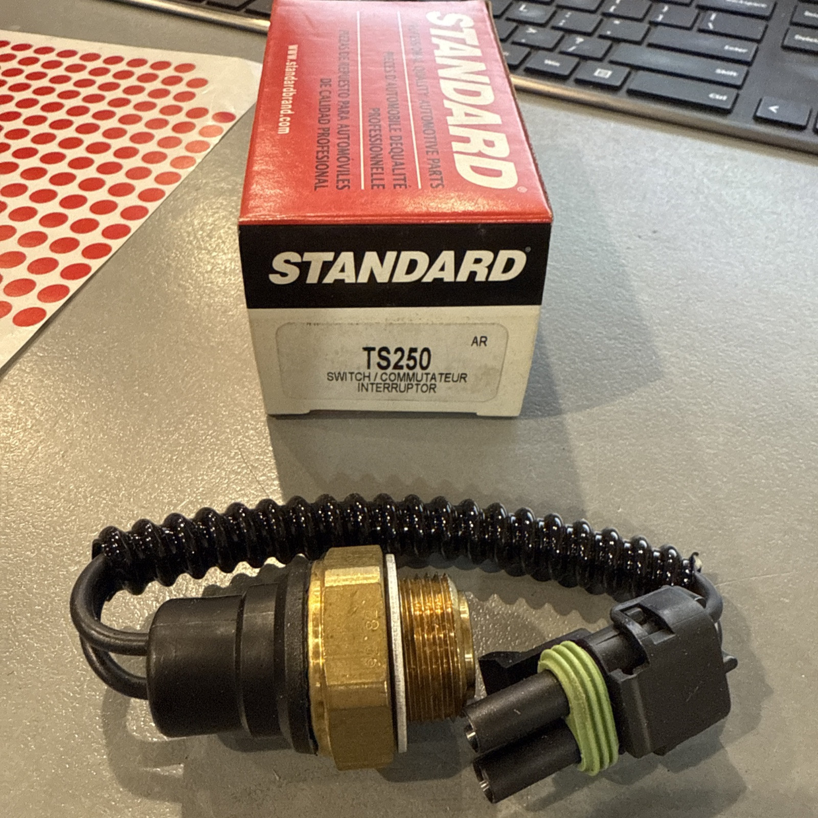 Engine Cooling Fan Switch Standard TS-250 fits 1986 Renault Encore 1.7L-L4