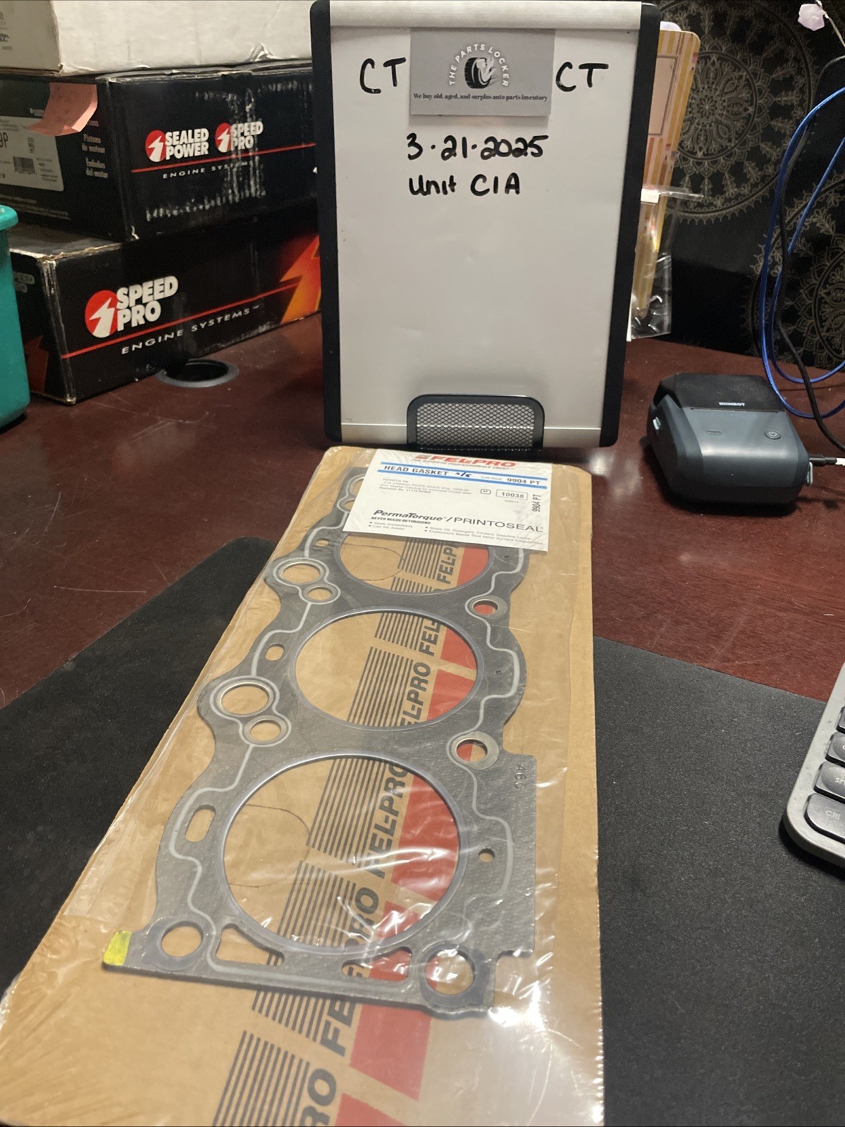 Engine Cylinder Head Gasket Fel-Pro 9904 PT