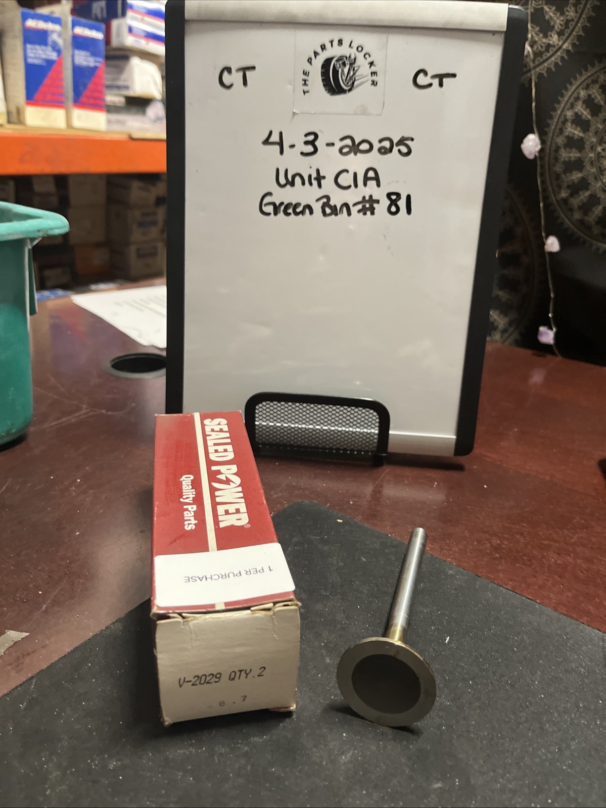 Engine Exhaust Valve SEALED POWER V-2029 1 Per Purchase