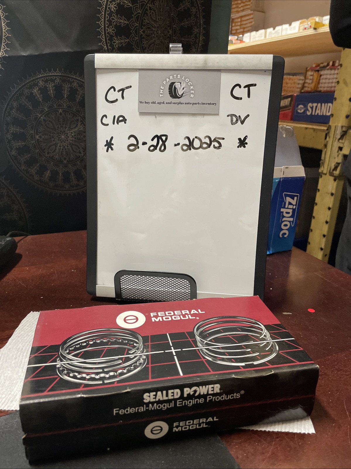 Engine Piston Ring Set Sealed Power E-356K 20