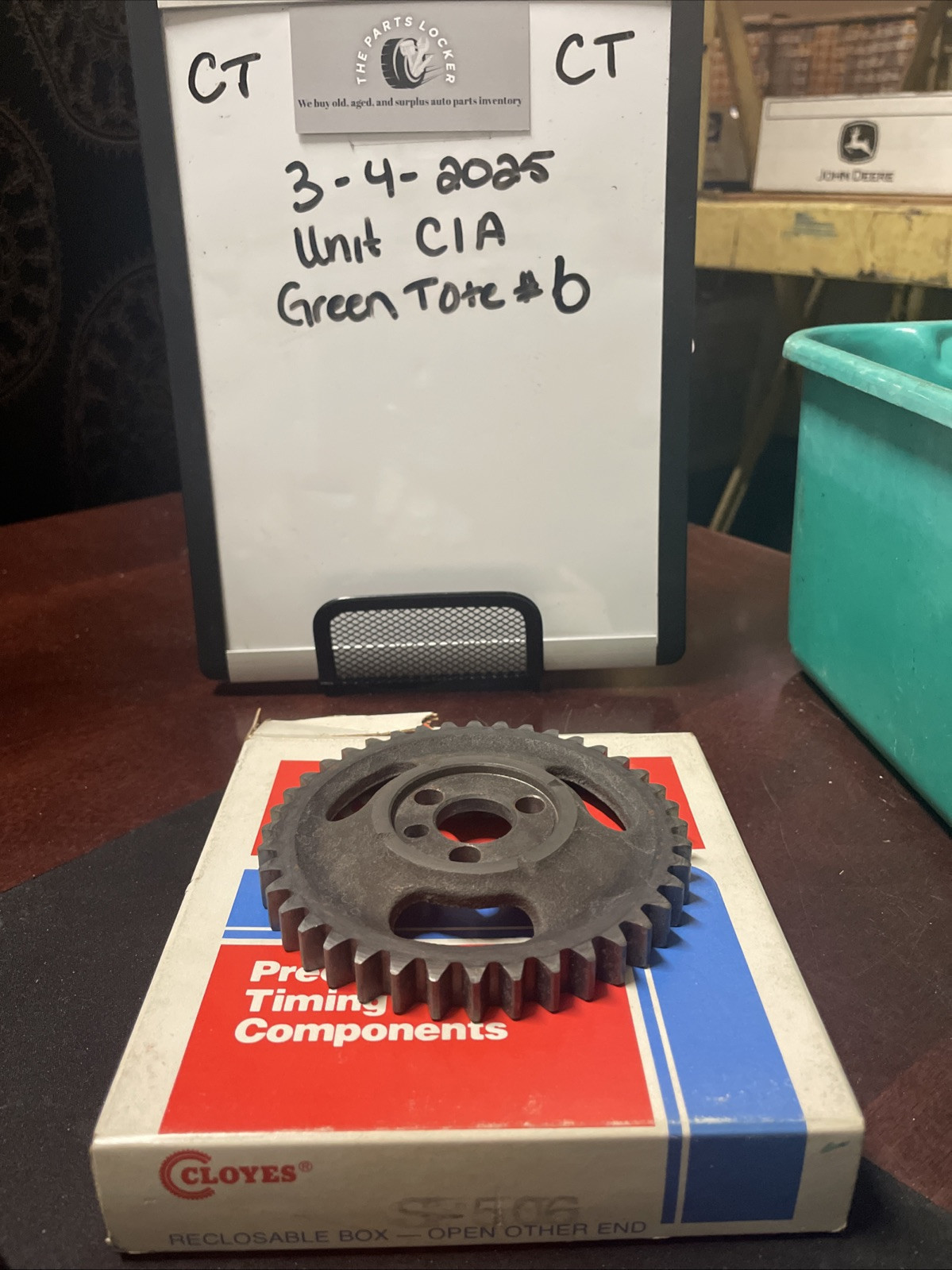 Engine Timing Camshaft Gear NOS Cloyes Gear # S506