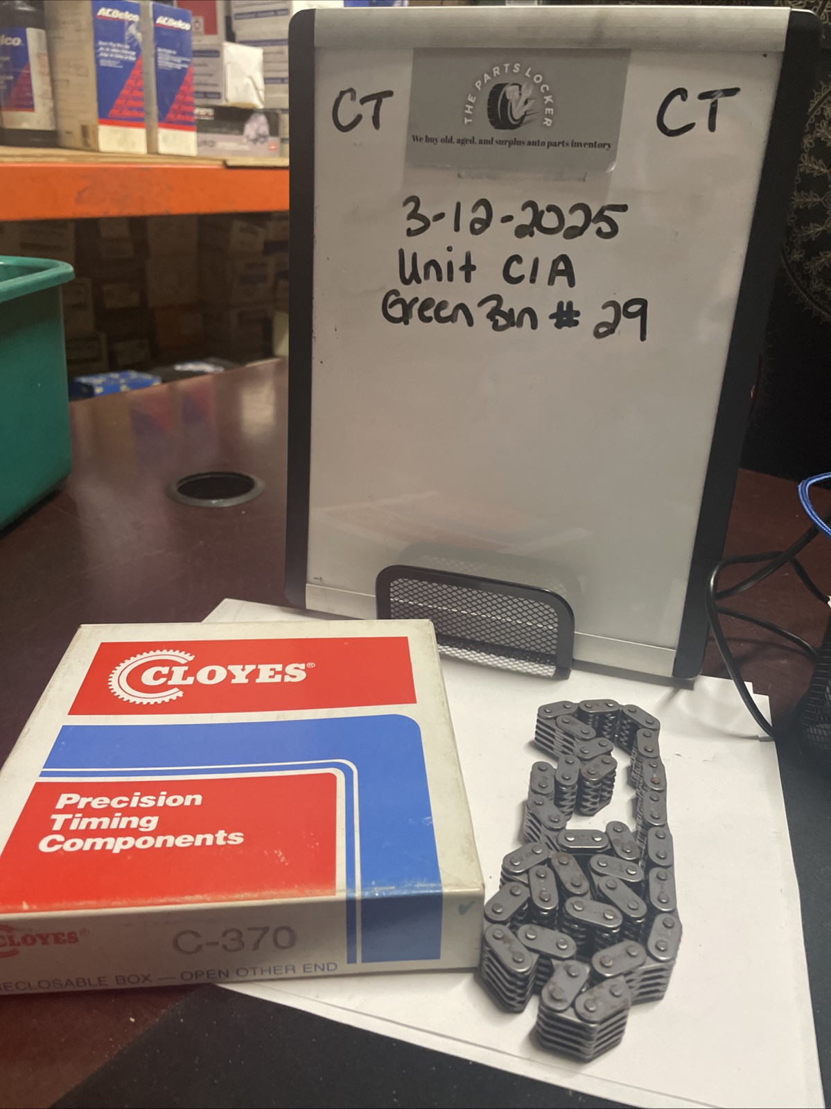 Engine Timing Chain Cloyes Gear # C370