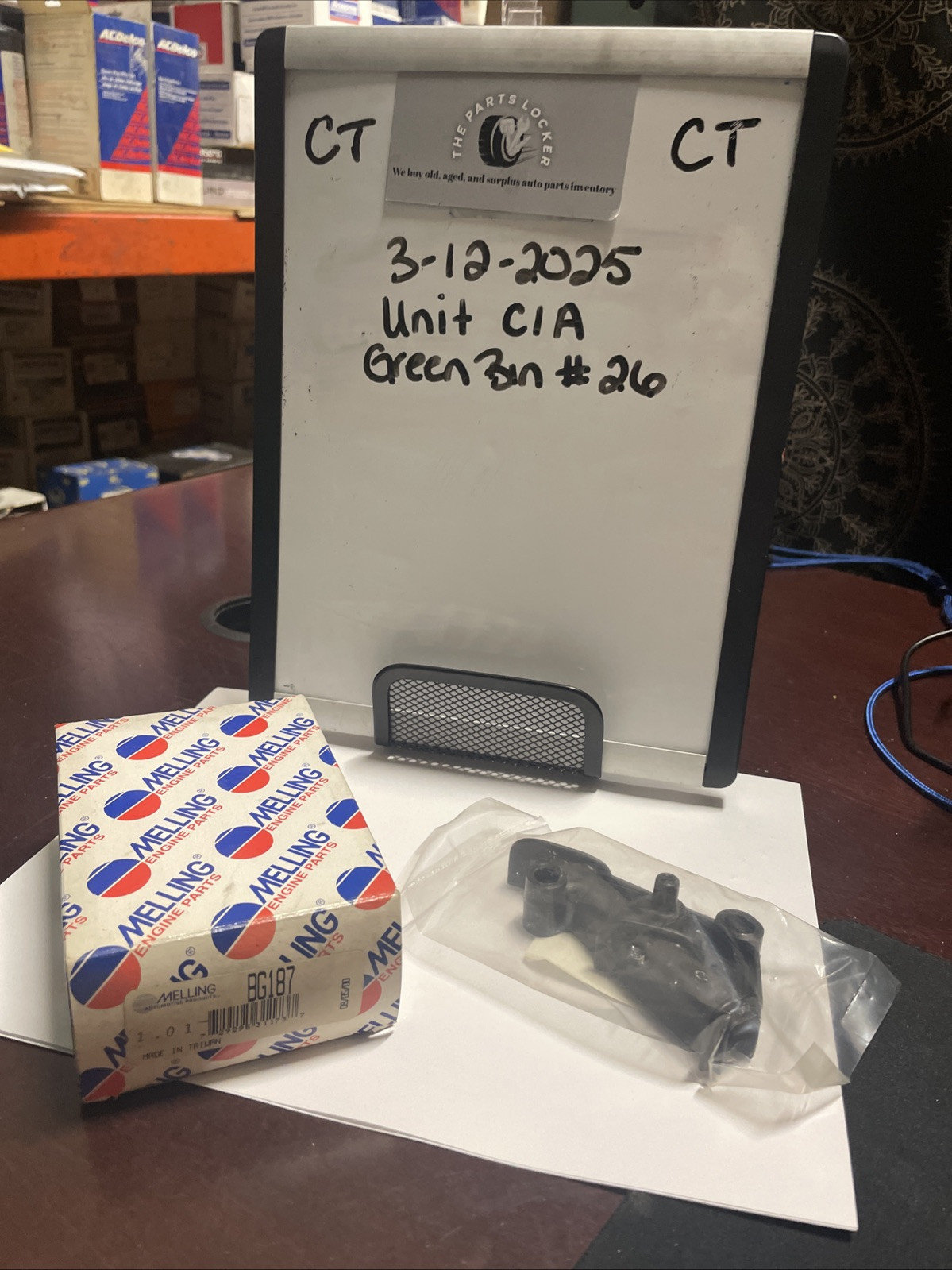 Engine Timing Chain Guide-Stock Melling BG187