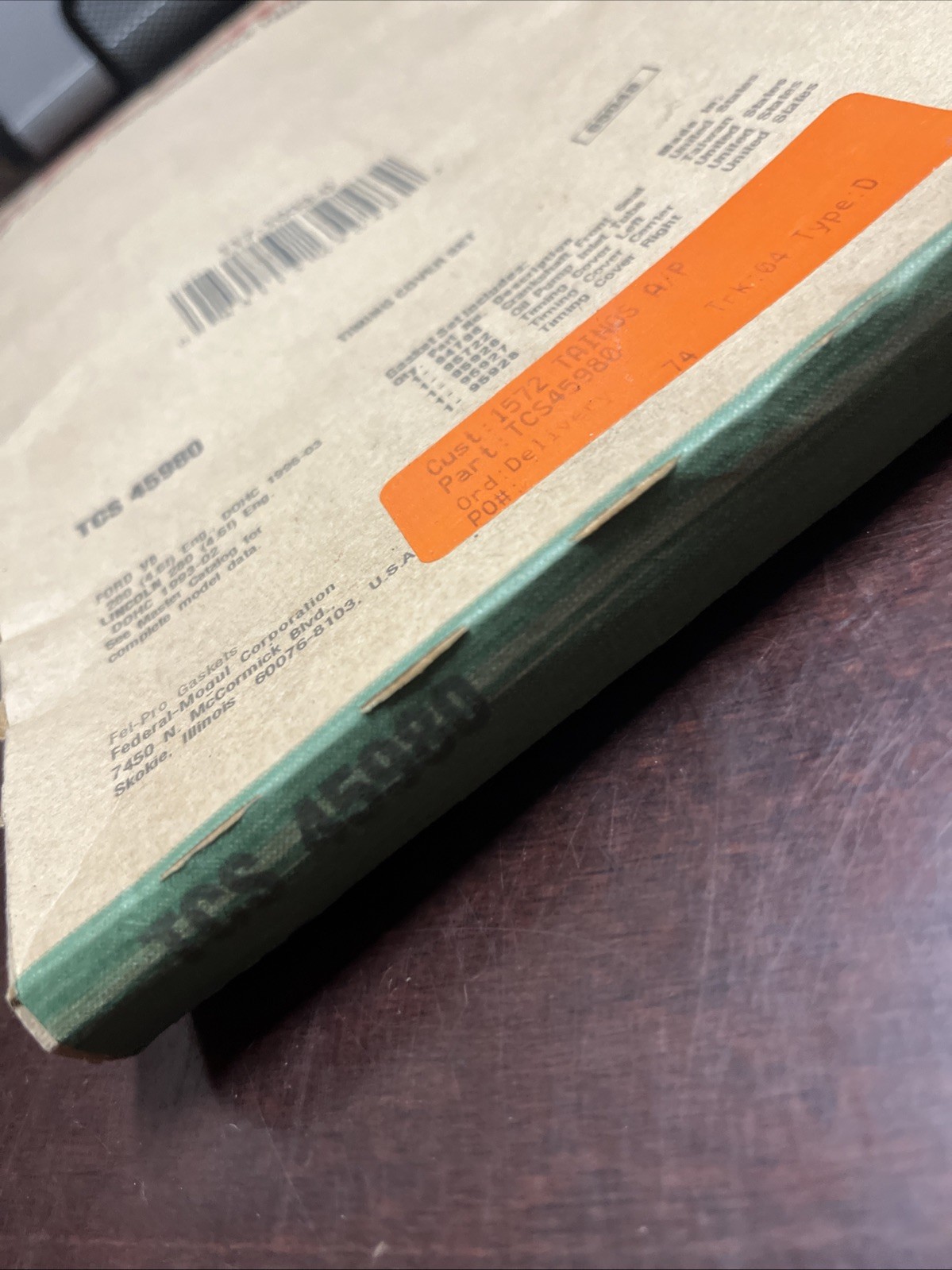 Engine Timing Cover Gasket Set Fel-Pro TCS 45980 - Image 3