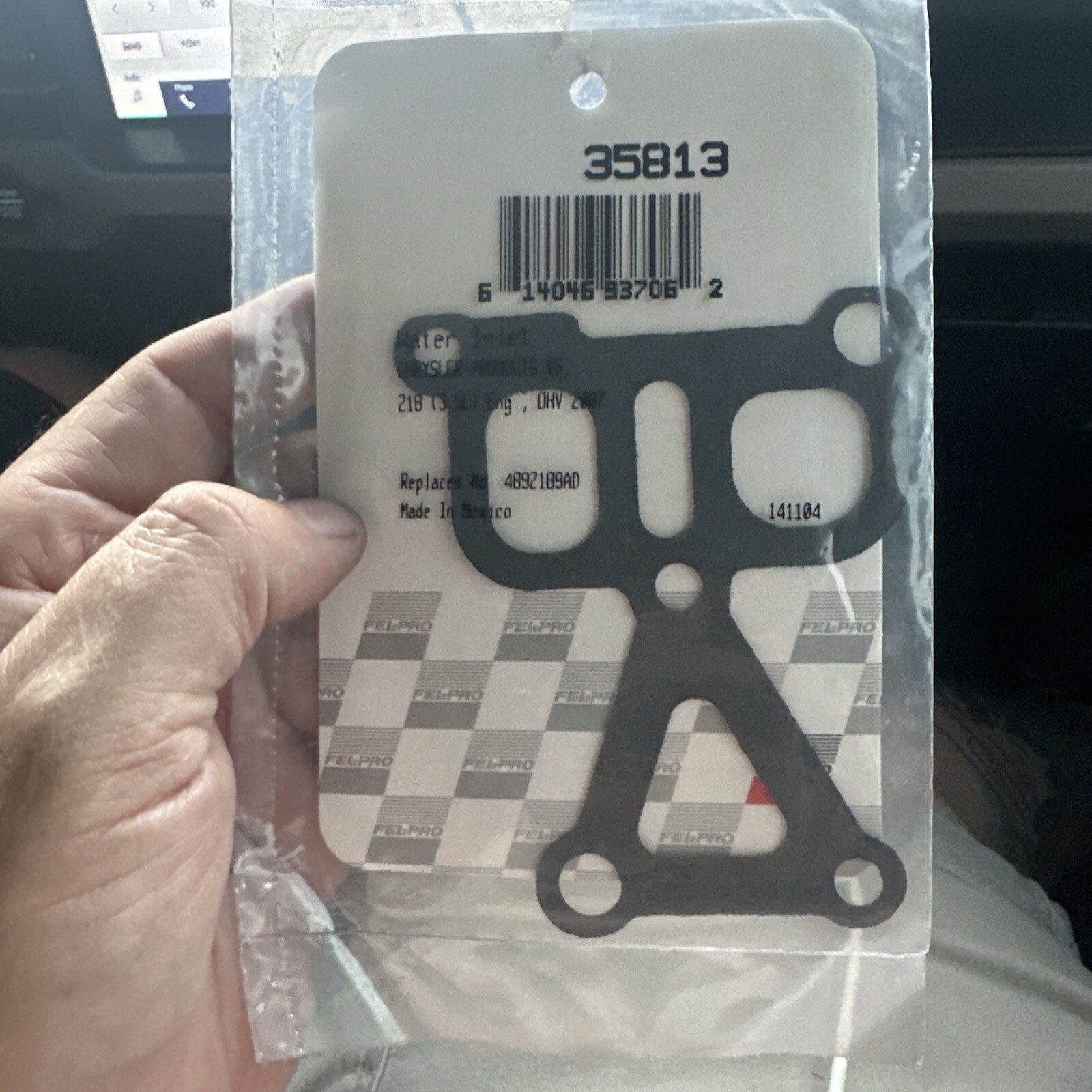 Engine Water Pump Gasket Fel-Pro 35813