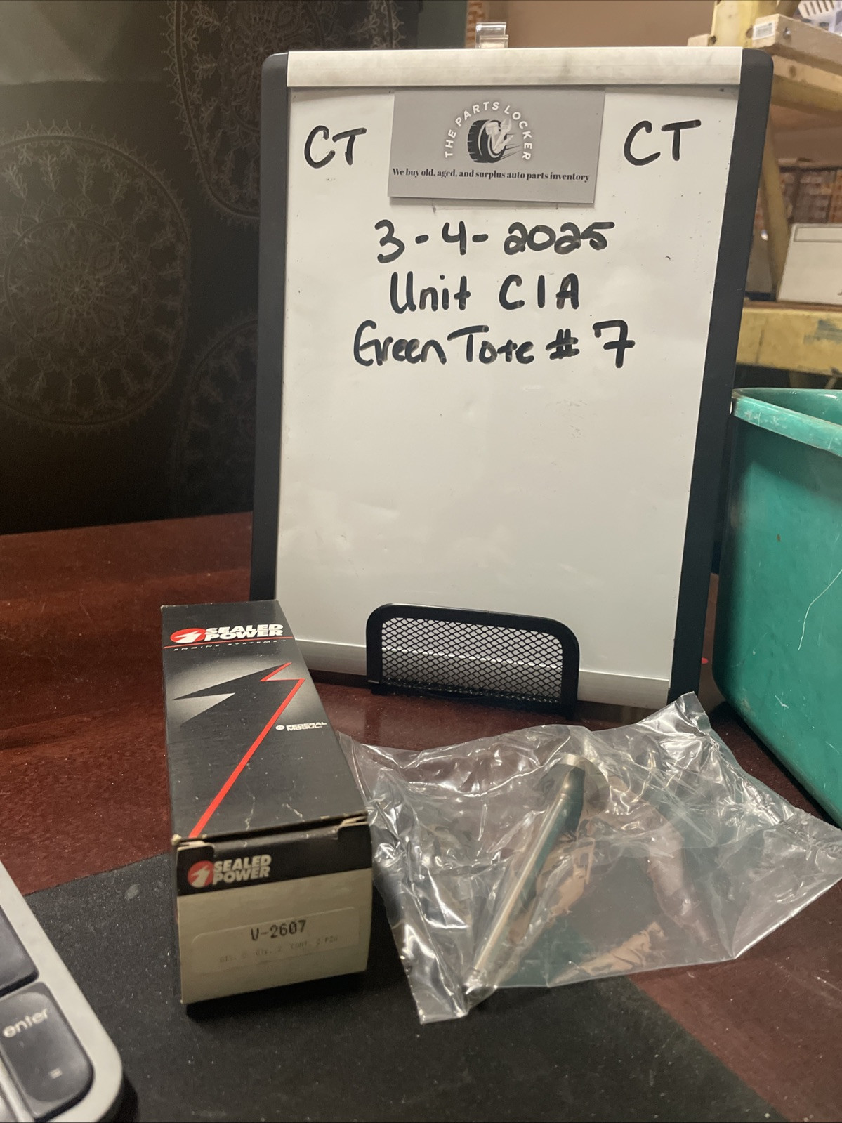 Exhaust Valve Sealed Power V2607 (1 Per Purchase)