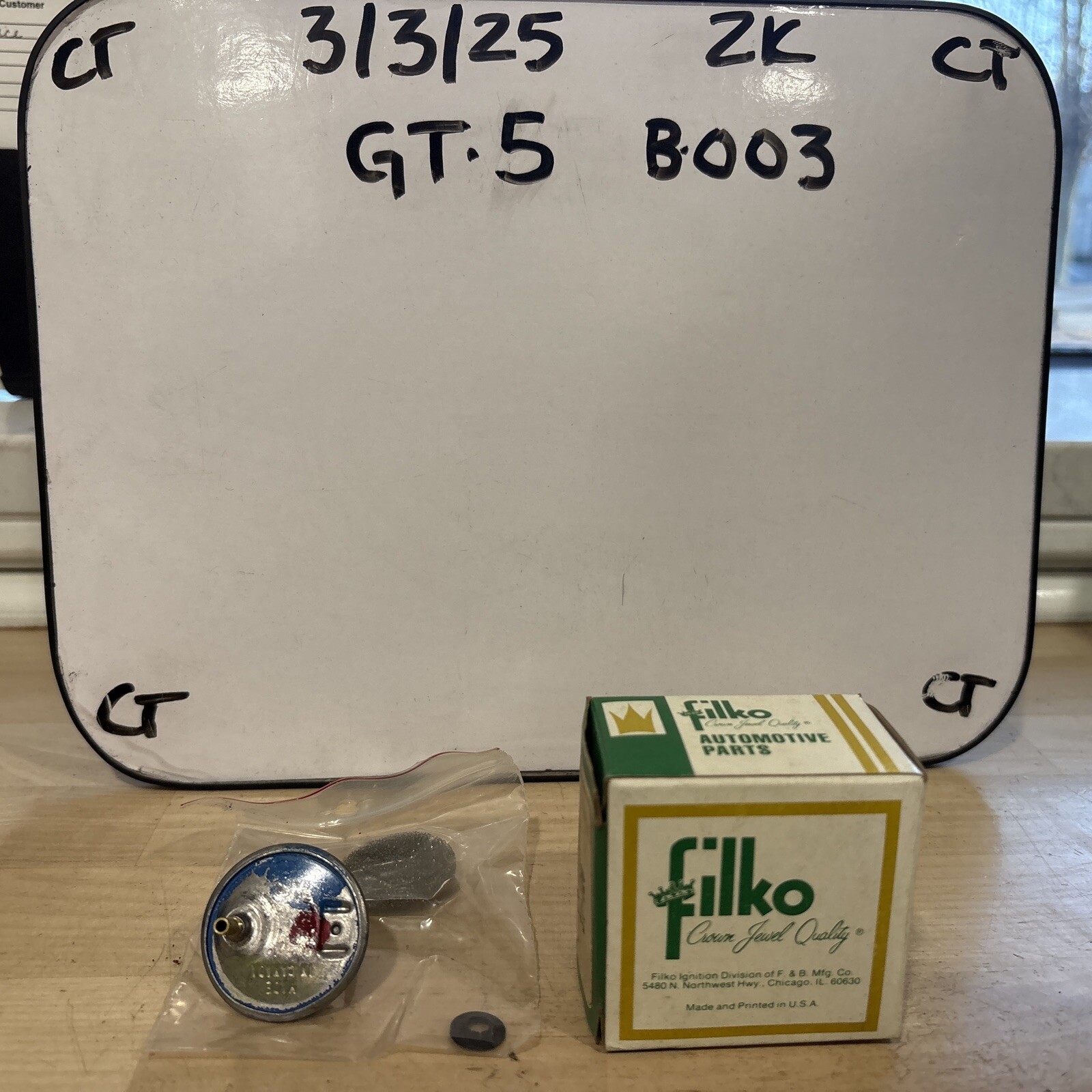 FILKO (Standard) 31-120 Air Cleaner Temperature Sensor Chrysler 70-74 LEBARON 80