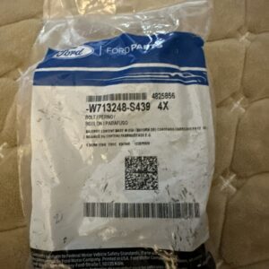 FORD OEM 09-10 F-150 4.6L-V8 Exhaust System-Front Pipe Bolt W713248S439(4) Piece