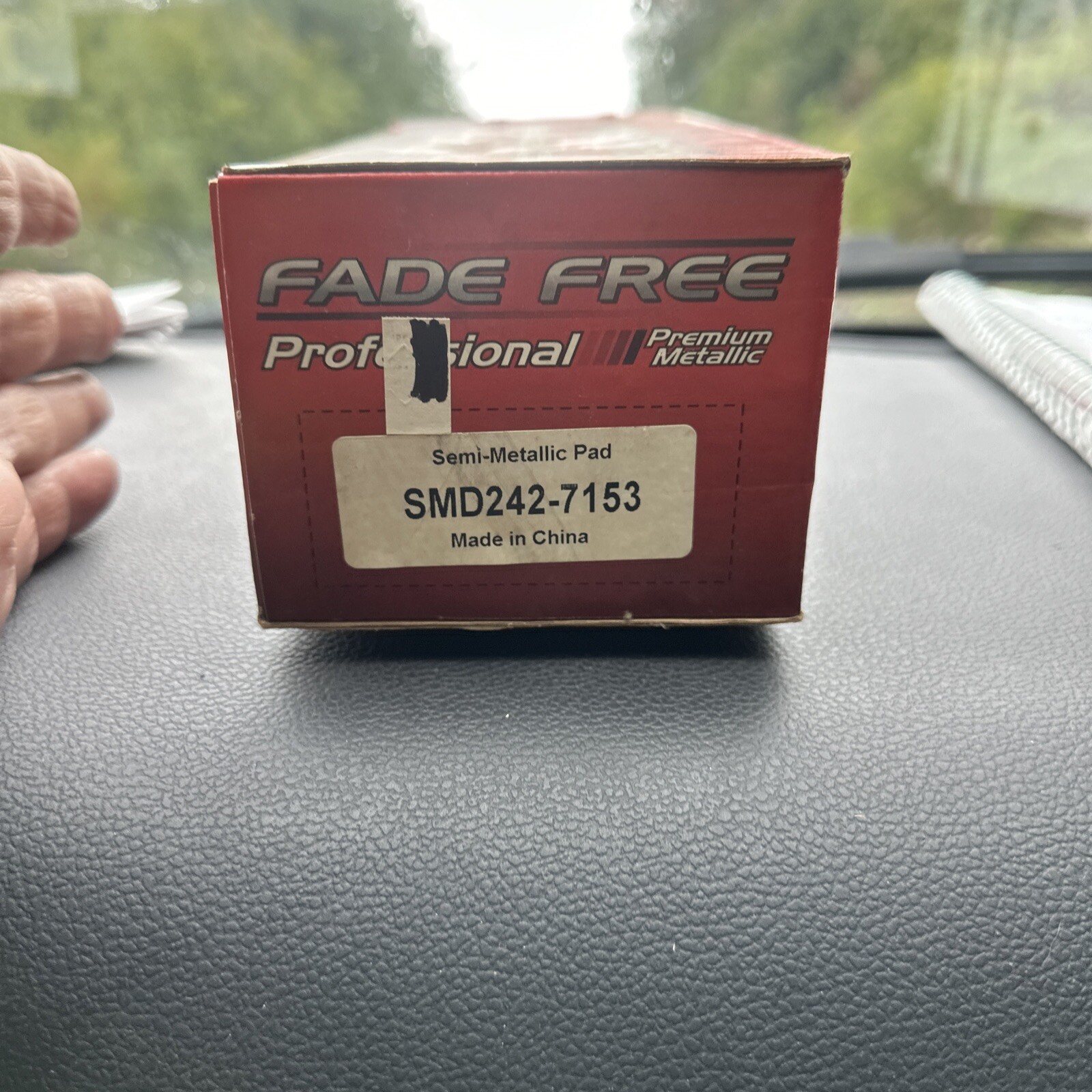 Fade Free SEMI METALLIC BRAKE PADS 65-242 SMD242 *NIB