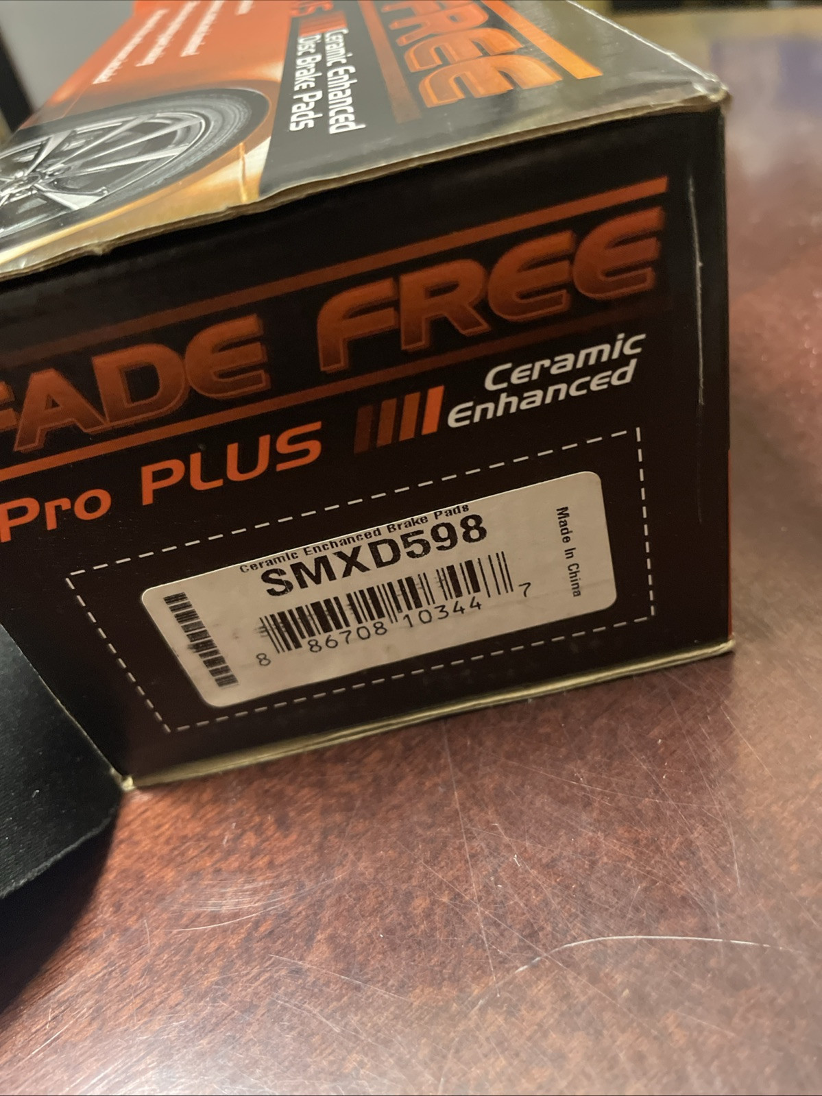 FadeFree Metallic Disc Brake Pad Set SMXD598 - Image 4