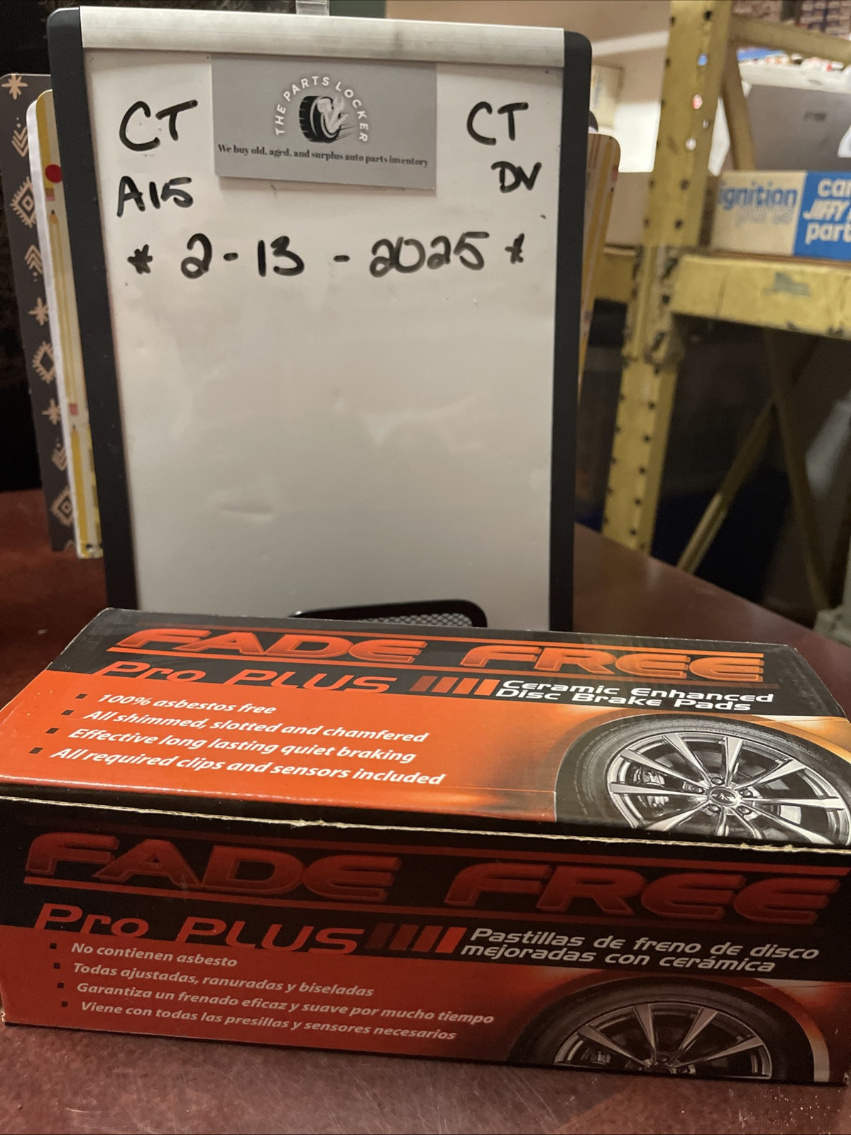 FadeFree Metallic Disc Brake Pad Set SMXD598