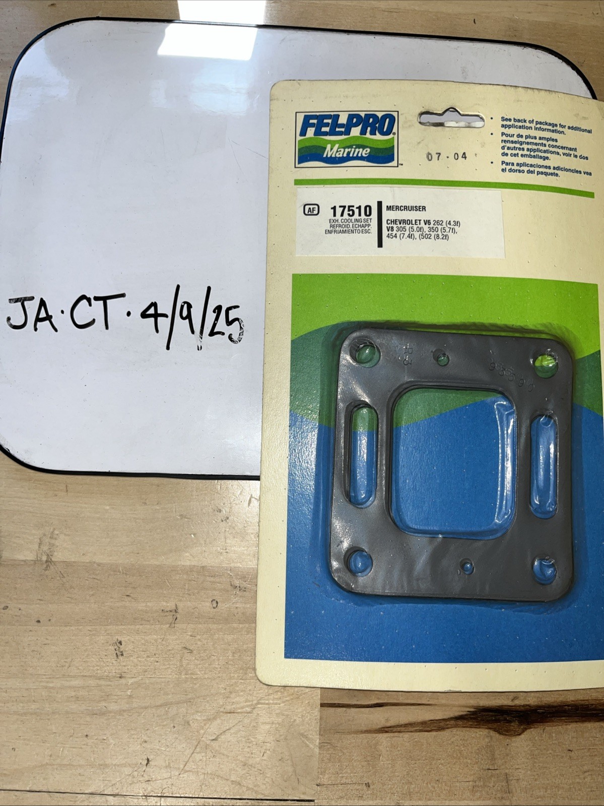 Fel-Pro 17510 Marine Exhaust Manifold Cooling Set