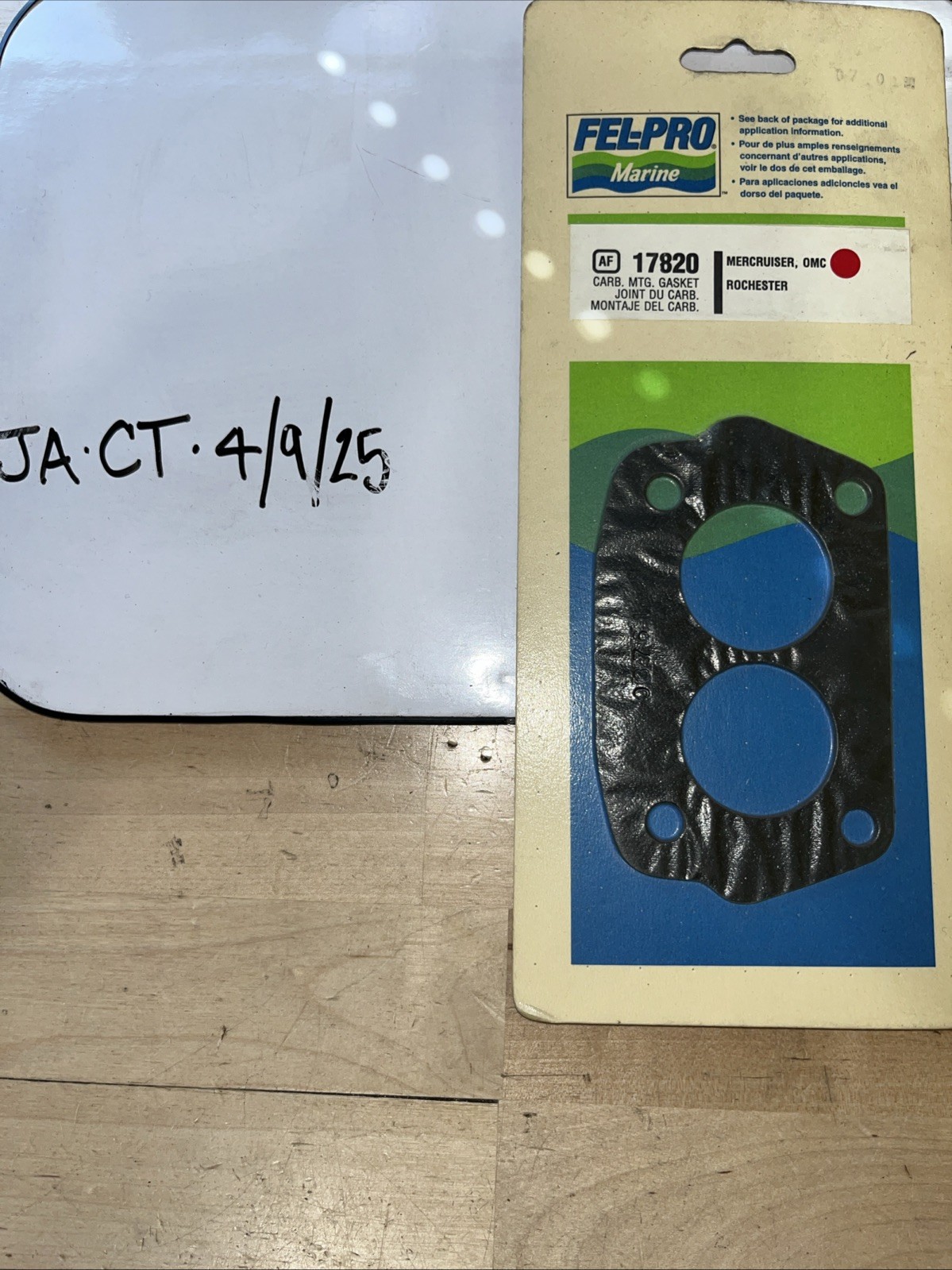 Fel-Pro 17820 Marine Carburetor Mounting Gasket