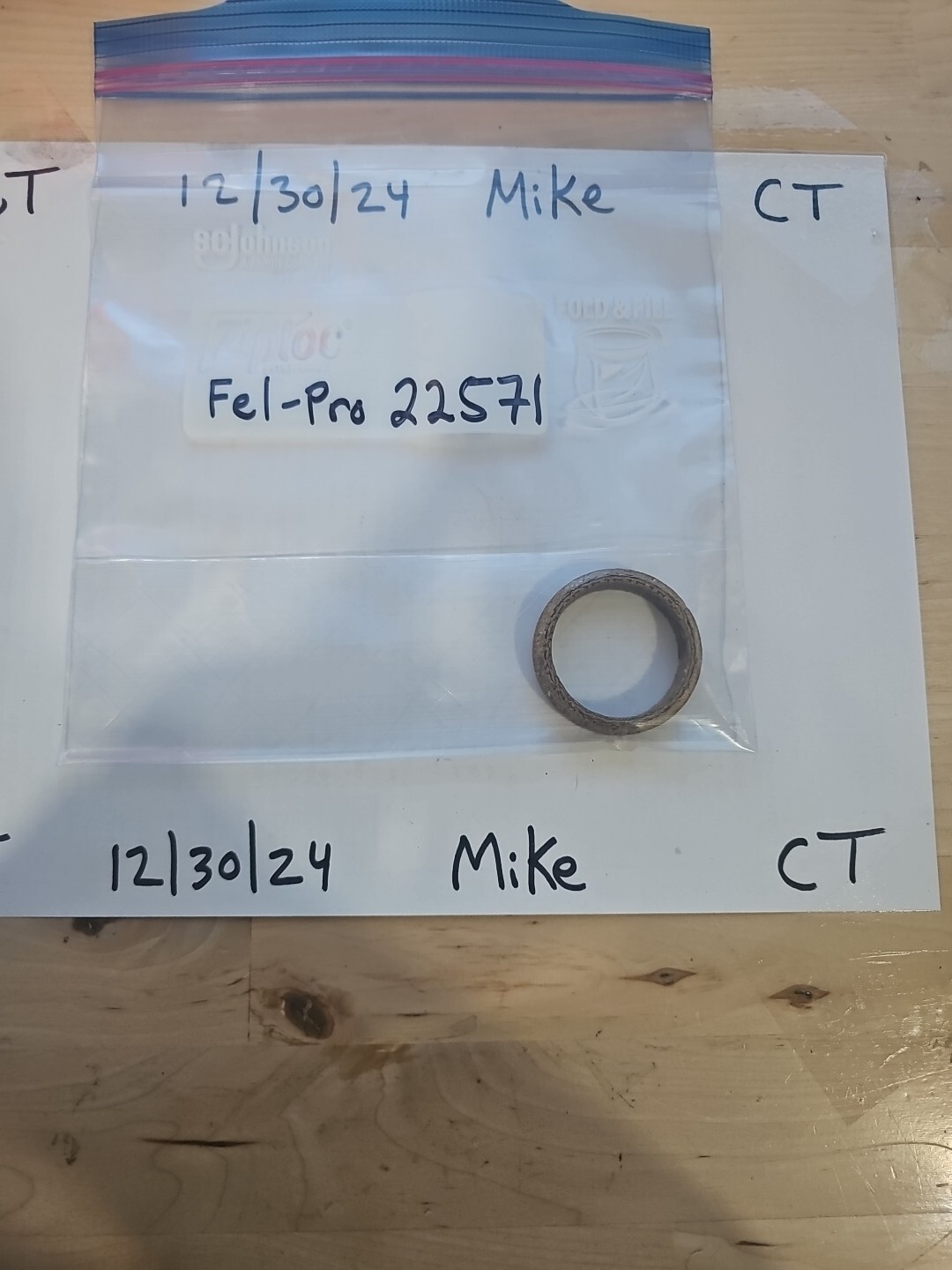 Fel-Pro 22571 Exhaust Pipe Gasket Fits 1963-1980 Volkswagen 1.2L 1.3L 1.5L 1.6L - Image 4