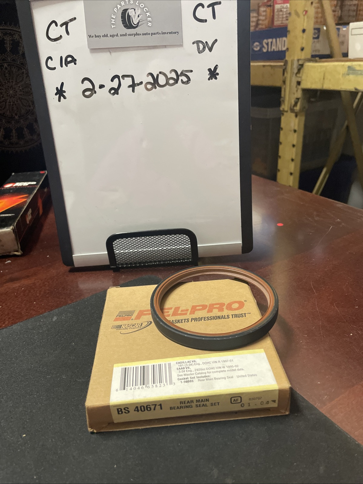 Fel Pro BS 40671 Rear Main Seal Set