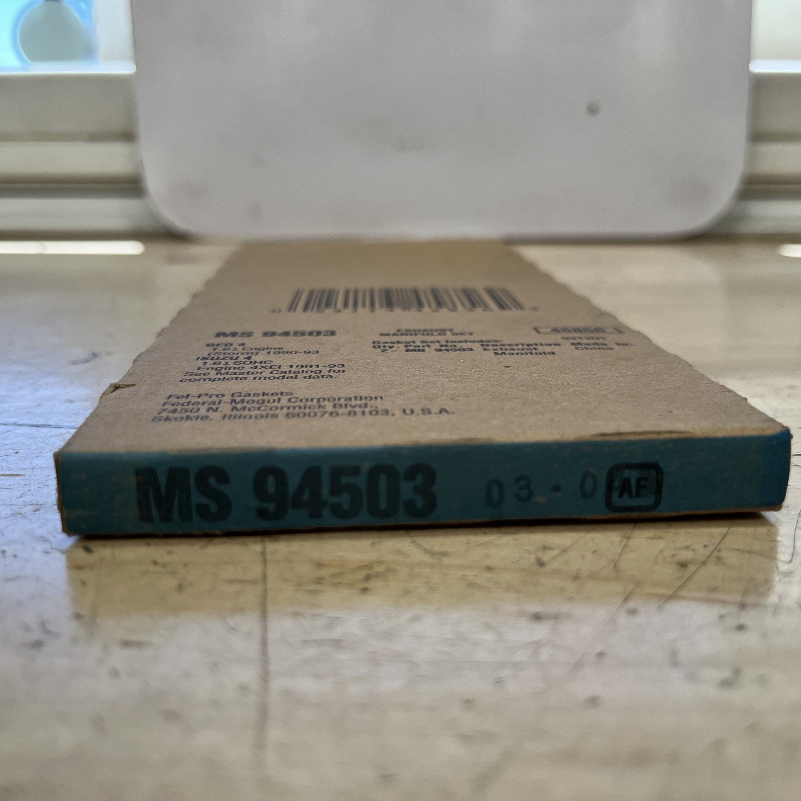 Fel-pro MS94503 Exhaust Manifold Gasket Set 1990-1993 Geo 1991-92 Isuzu 1.6L I4 - Image 4