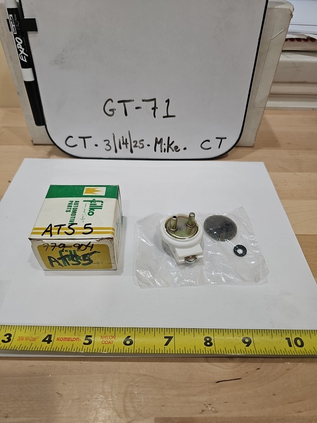 Filko & SMP ATS5 ATS-5 Air Cleaner Temperature Sensor Fits 77-79 Toronado