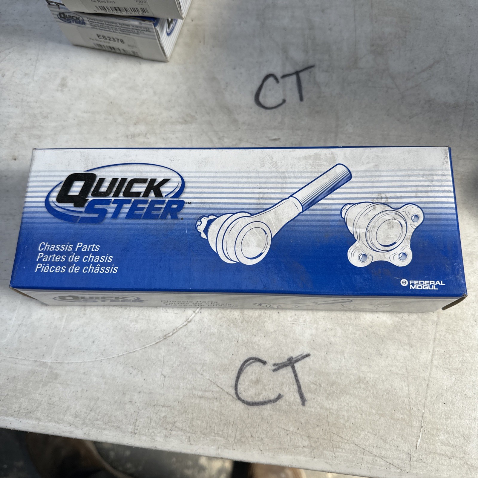 For Chevy R2500 Suburban 89-91 Quick Steer ES409LT Inner Steering Tie Rod End