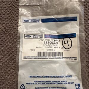 Ford 383003-S Mustang Windshield Washer Hose Connectors (4)