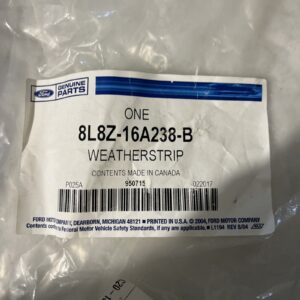 Ford 8L8Z-16A238-B Weatherstrip 2008-2012 Ford