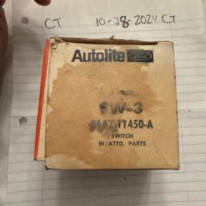 Ford Autolite NOS B6az-11450-a Genuine Ford Dw-3