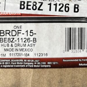 Ford BRDF-15 / Ford BE8Z-1126-B Hub And Drum Assembly - Wheel