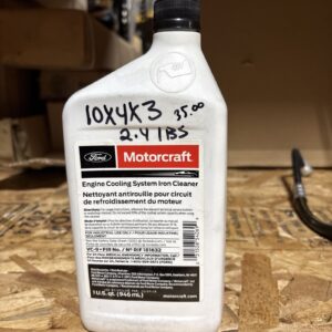 Ford Genuine Motorcraft Fluid VC-9 Engine Cooling System Iron Cleaner - 1 Quart