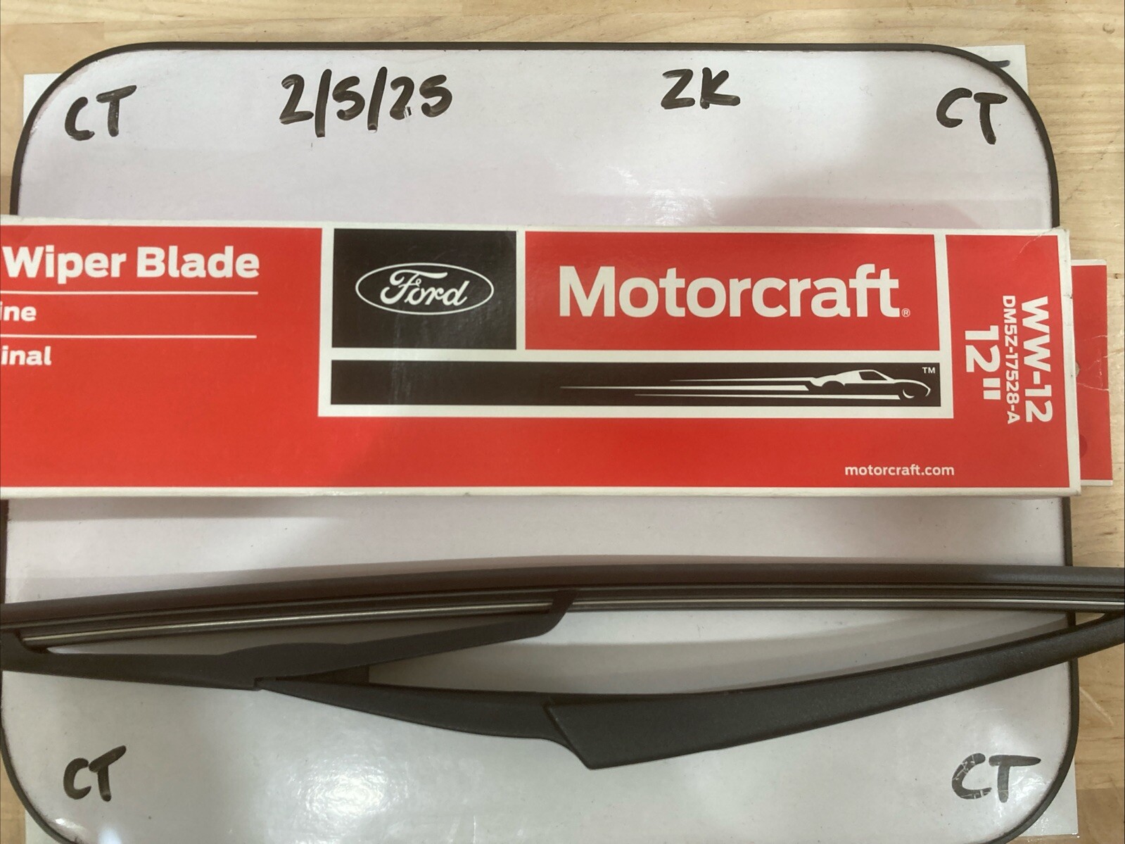 Ford Motorcraft WW-12 (12”) Rear Wiper Blade For 13-18 Ford C Max