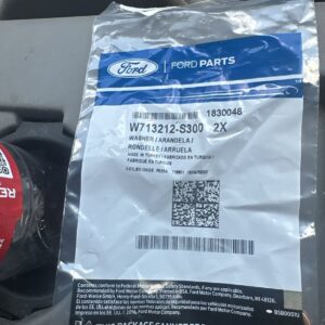 Ford OEM NOS W713212-S300 Turbo Coolant Line Washer 2x 2017-2019 Escape 2.0L