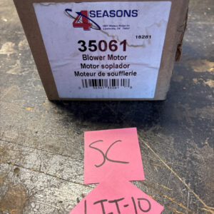 Four Seasons Single Shaft Vented Blower Motor w/o Wheel 35061