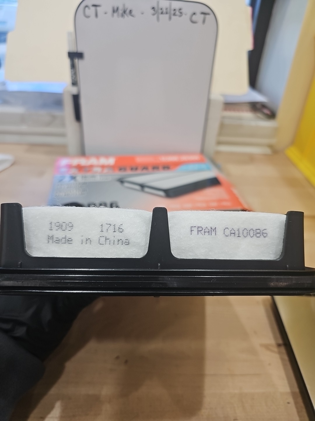 Fram CA10086 Extra Guard Rigid Panel Air Filter - Image 3