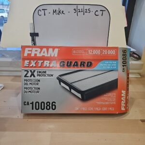 Fram CA10086 Extra Guard Rigid Panel Air Filter