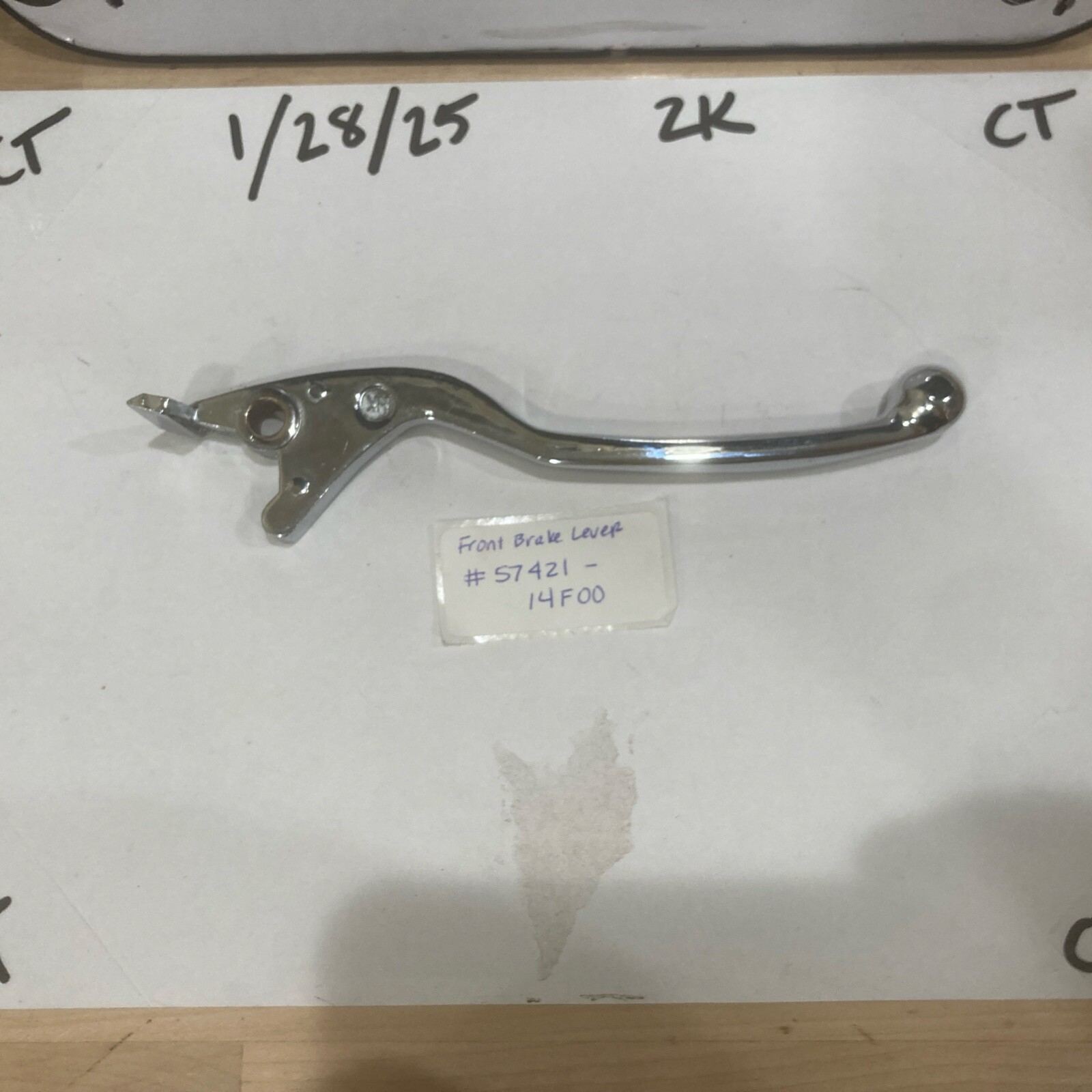 Front Hand Brake Lever 57421-14F00 - Image 3
