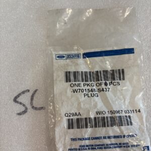 GENUINE FORD OEM 2005/2023 3.0L V6 "PLUG" EXPANSION, ENGINE, W701548-S437