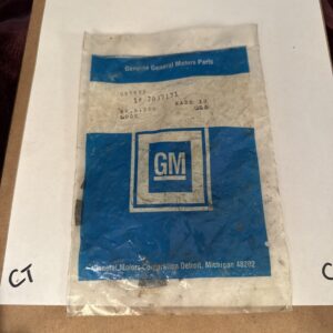 GENUINE GM NOS STEERING COLUMN LOCK PLATE #7837171