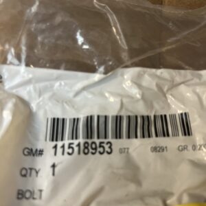GENUINE GM OEM 11518953 Engine Cylinder Head Bolt Parts 11518953 General Motors