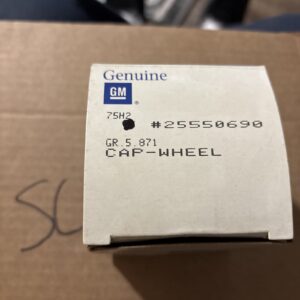 GENUINE GM OEM 25550690 WHEEL NUT COVER CAP NOS