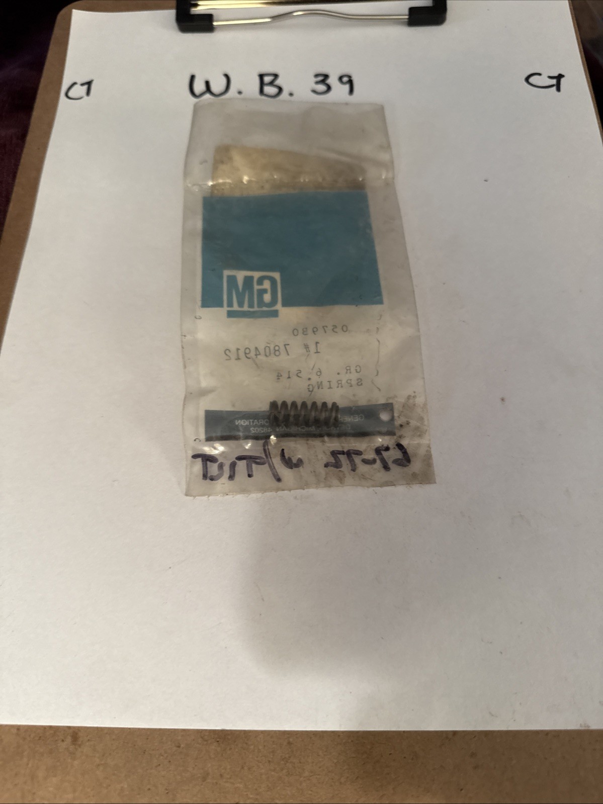 GENUINE NEW GM OEM Steering Column-Shoe Spring 7804912 - Image 3