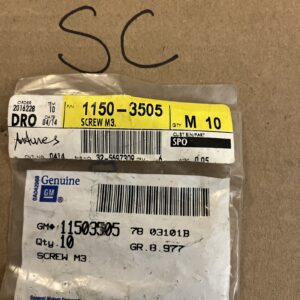 GM 11503505 BODY SCREW SET OF 10 PART FACTORY OEM In Sealed Bag