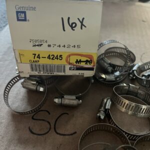 GM 744245 Clamp,Worm Gear 1985-2020 GM QTY16