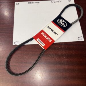 Gates 3VX355 Super HC Narrow Section Molded Notch V-Belt